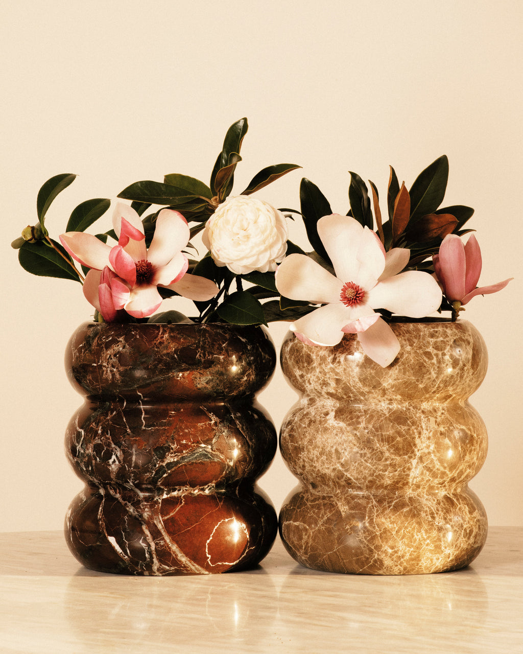 Marble Vase in Emperador