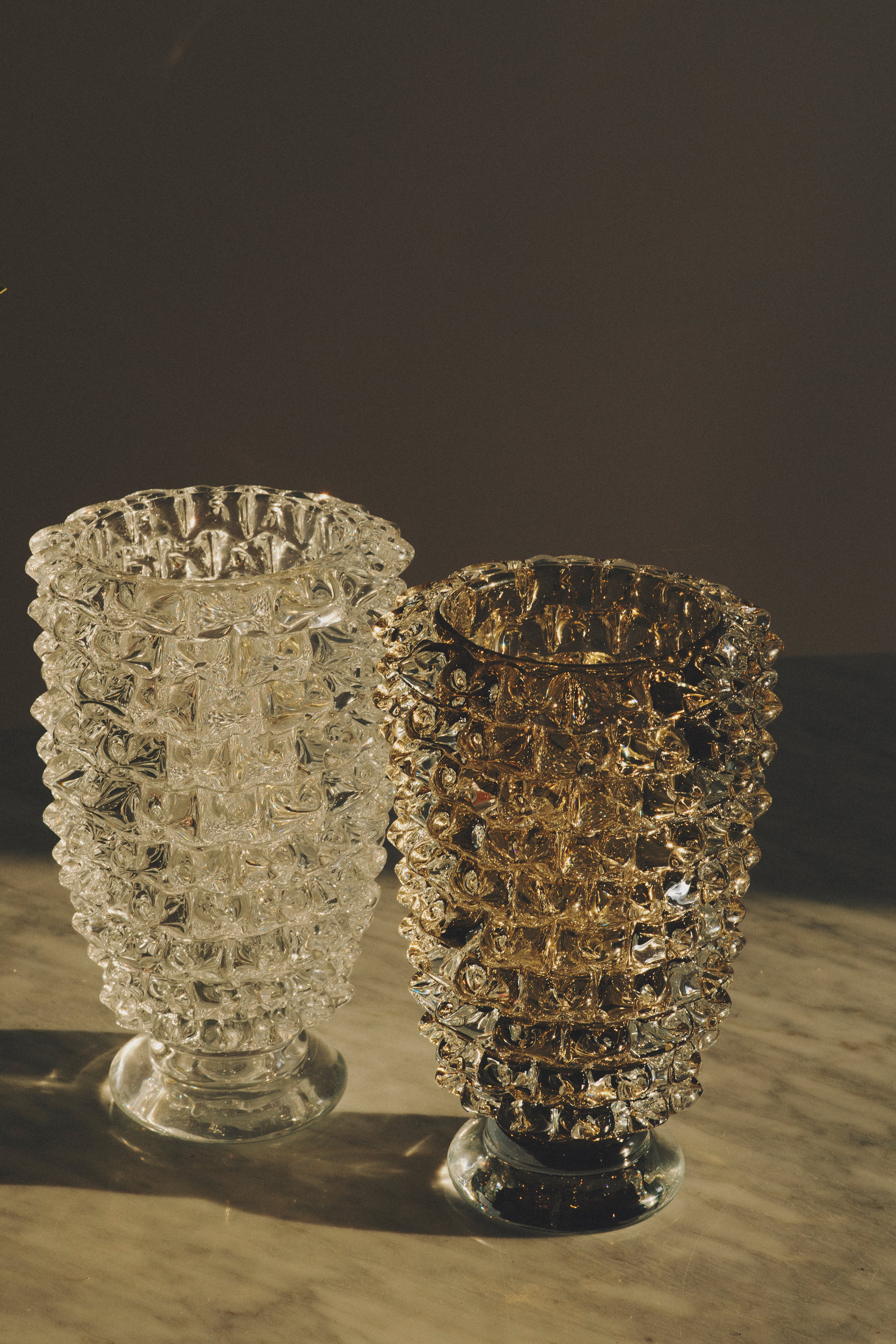 Plinto Vase in Smoke