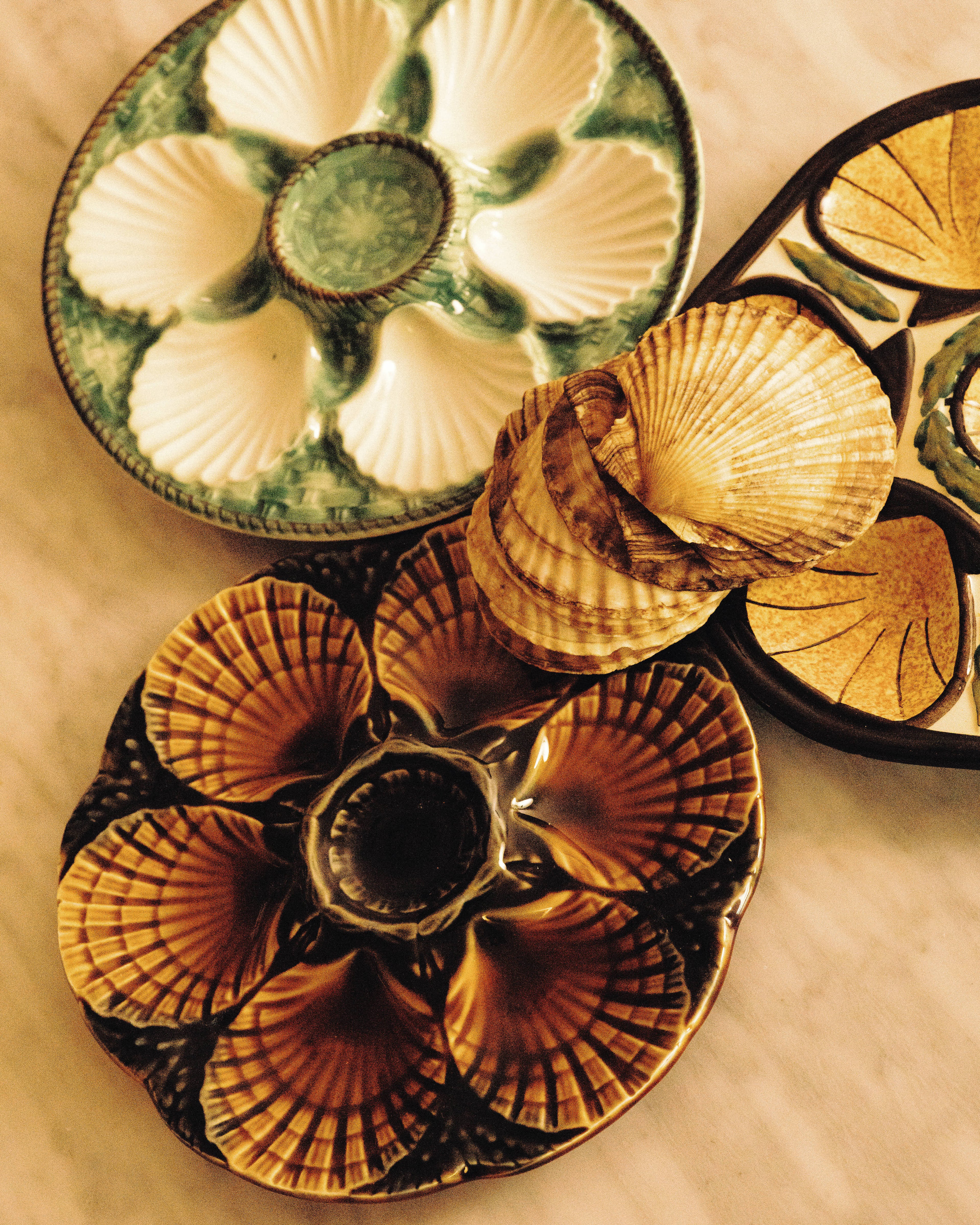 French Majorlica Plates