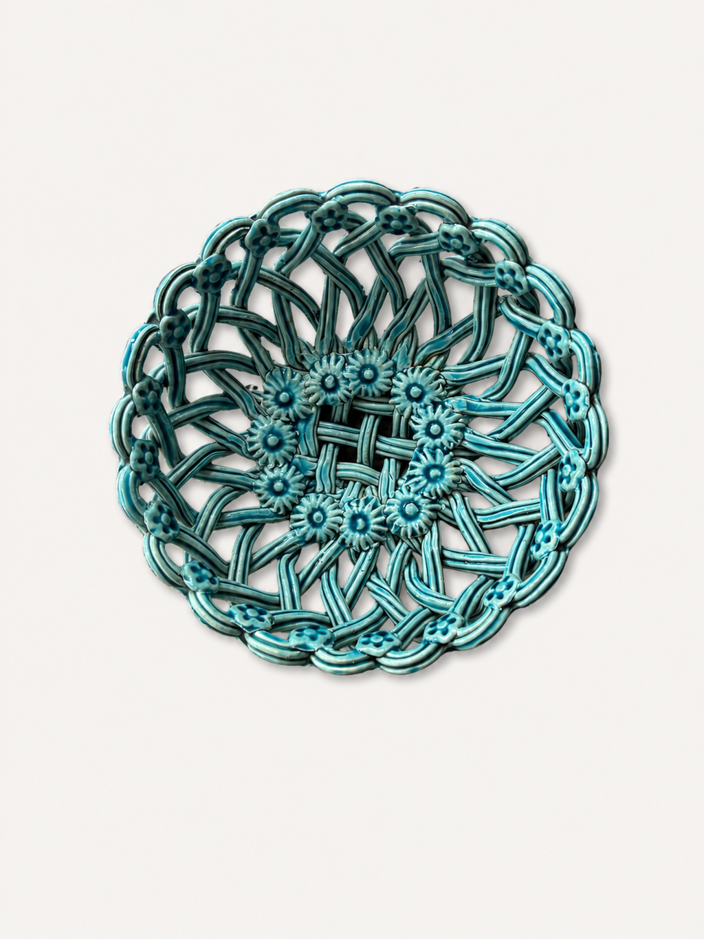 JP Pichon Turquoise Ceramic Bowl