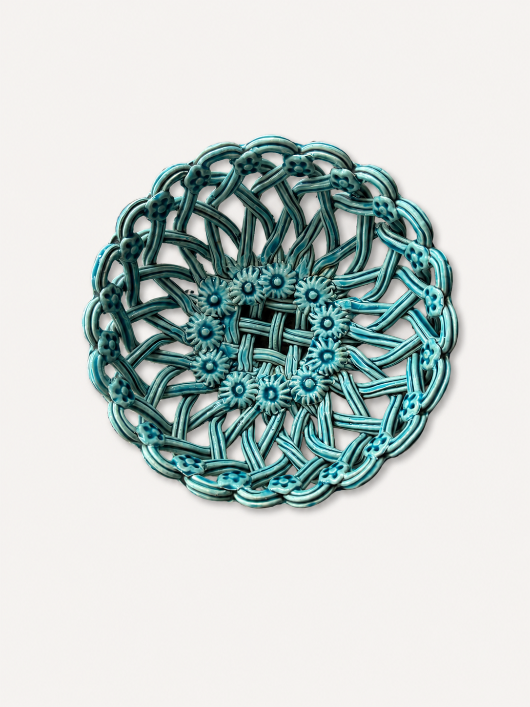 JP Pichon Turquoise Ceramic Bowl