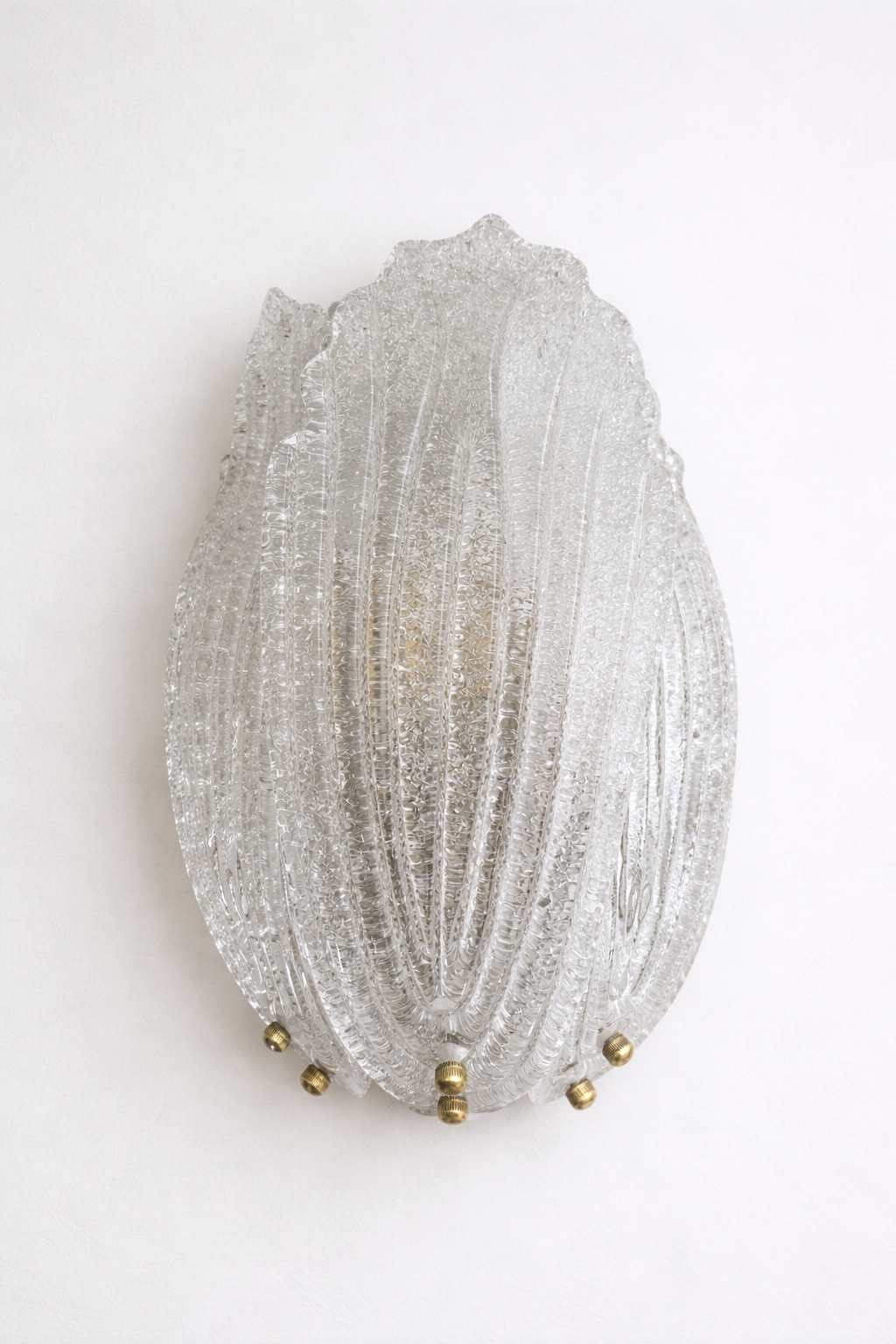 Flor Wall Light in Clear
