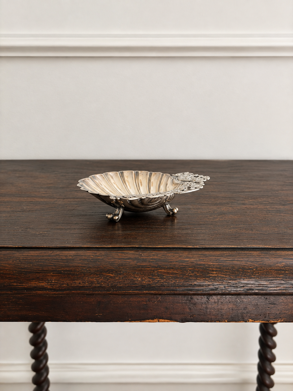 Silver Shell Dish
