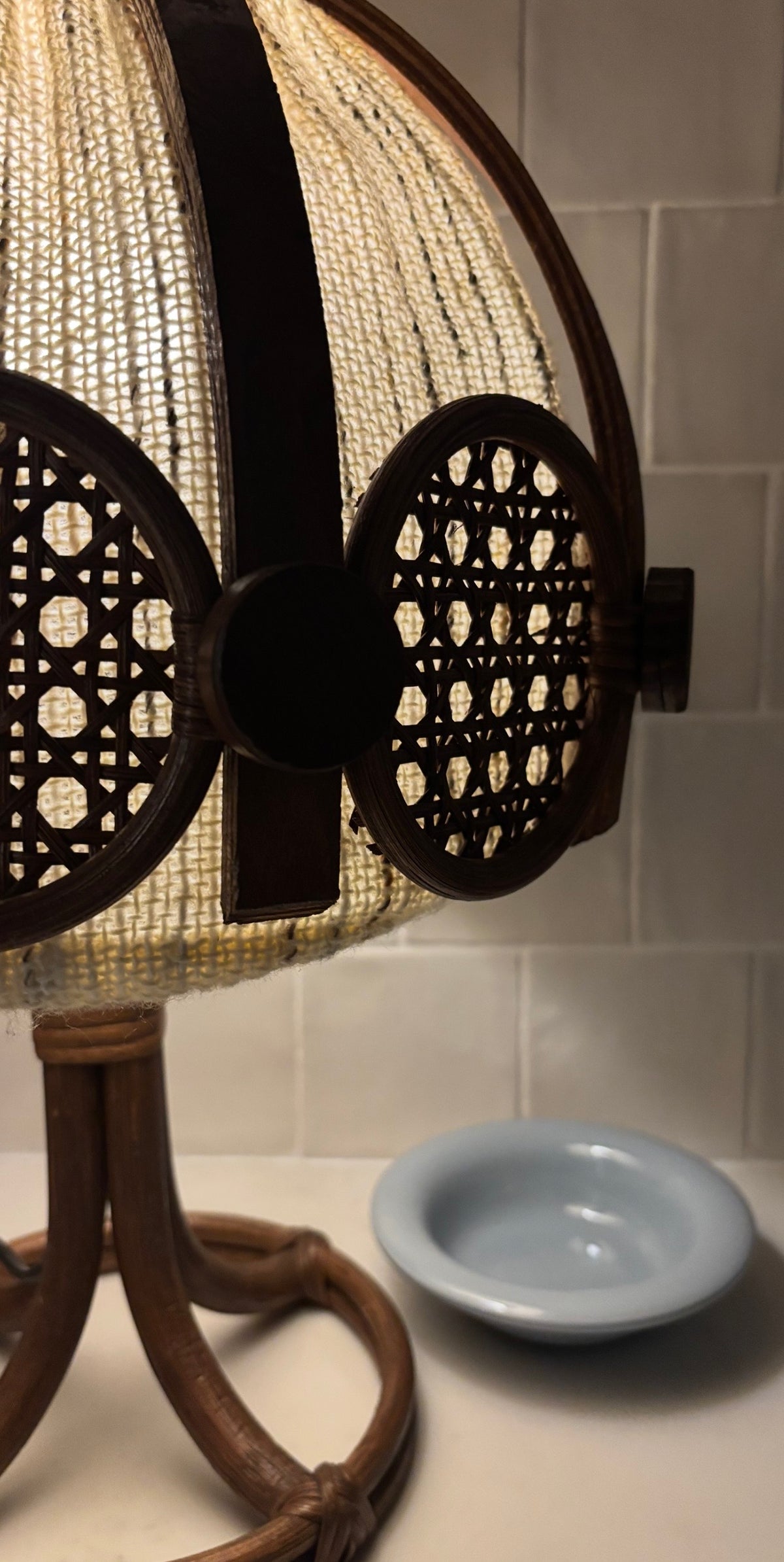 Woven Vintage Lamp