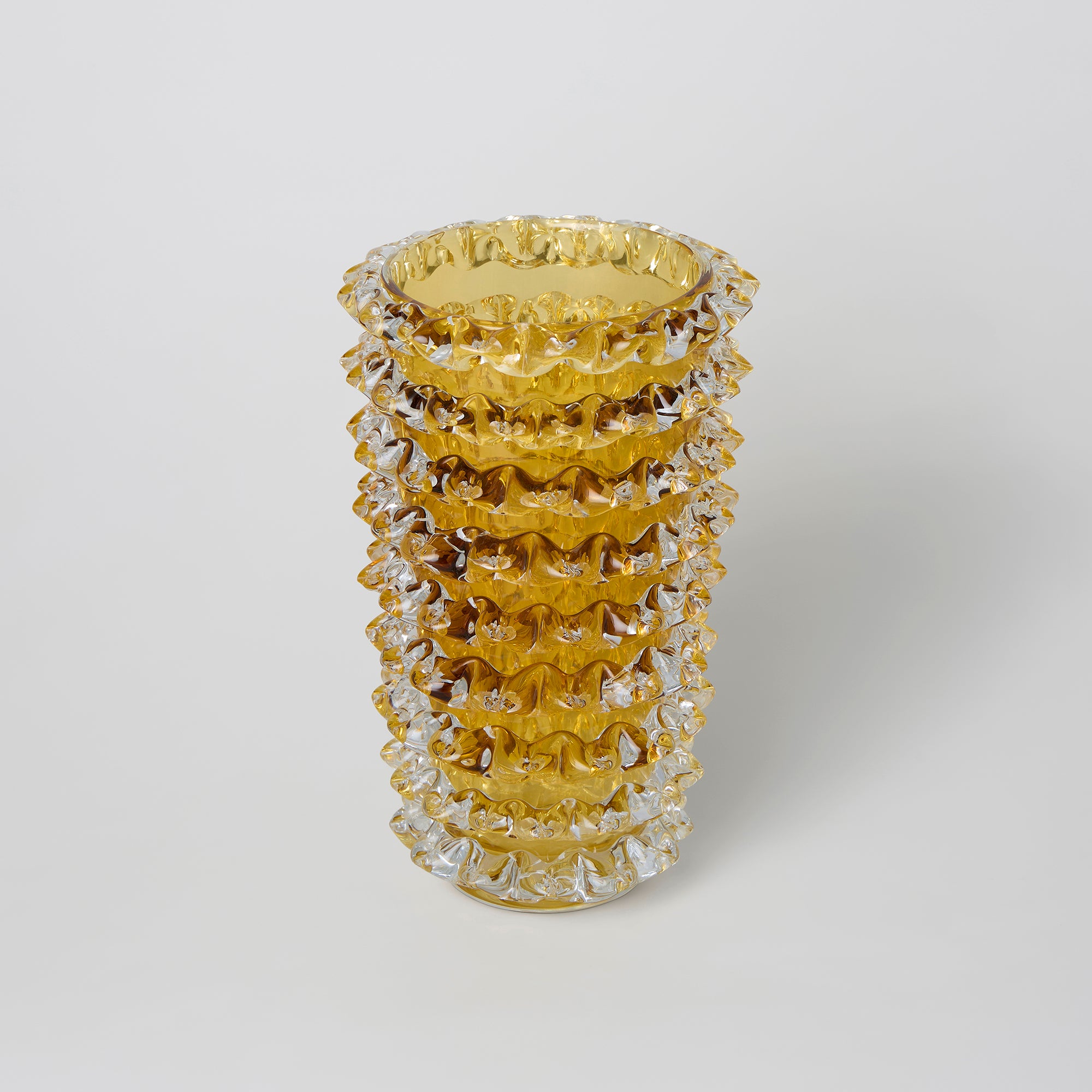 Spina Vase in Amber Large