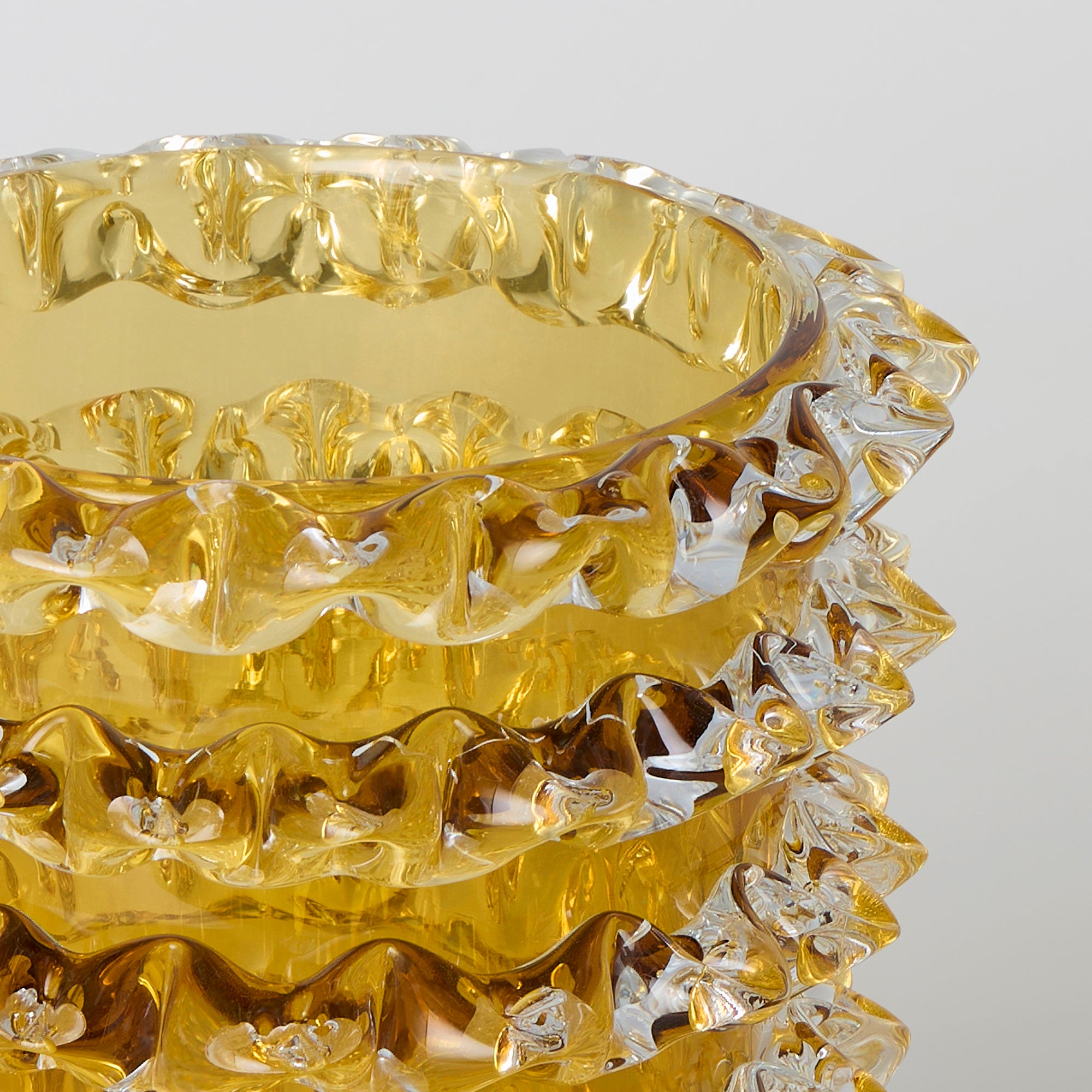 Spina Vase in Amber Large