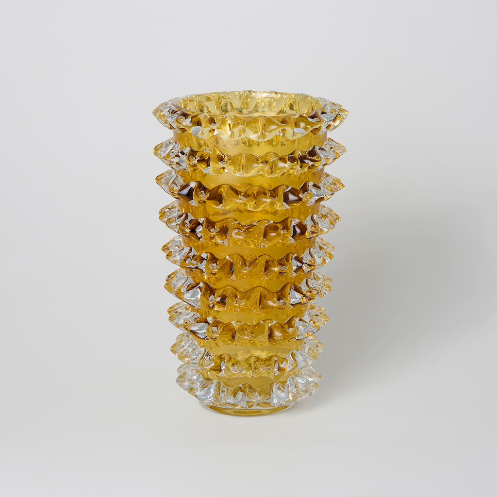 Spina Vase in Amber Large