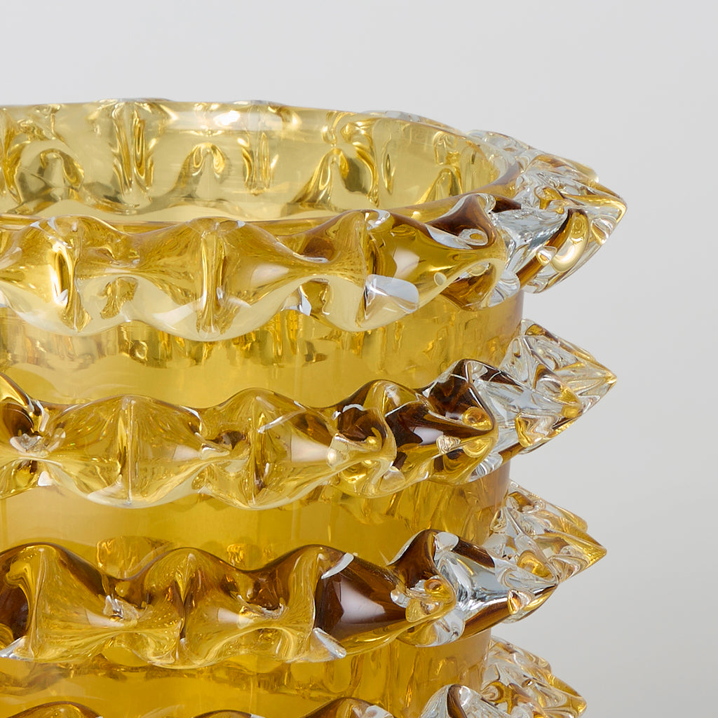 Spina Vase in Amber Large