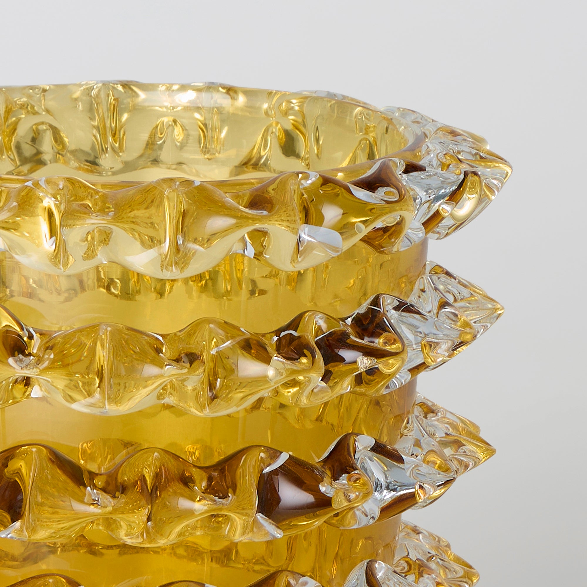 Spina Vase in Amber Large