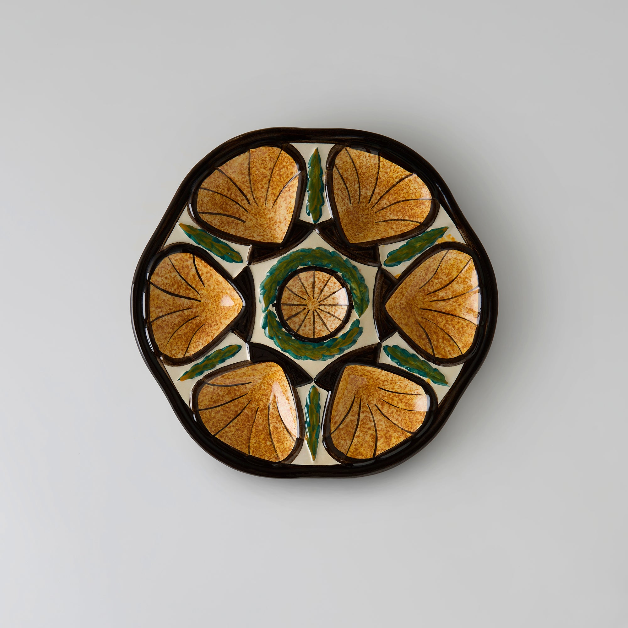 St Jean De Bretagne Oyster Plate