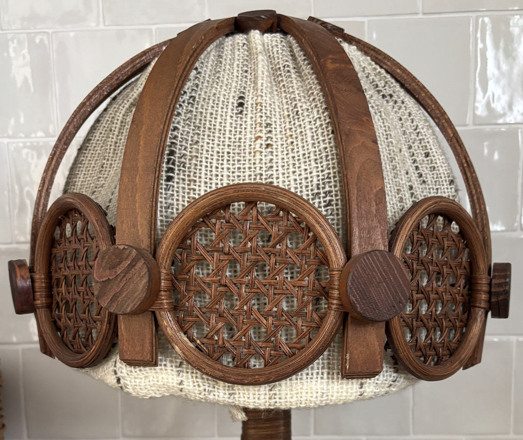 Woven Vintage Lamp